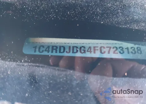 2015 Dodge Durango Limited из США, поврежденный, VIN 1C4RDJDG4FC723138